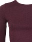 Longsleeve Cropp Train Relaxed Purple detail