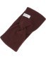 Haarband Nadia Gerecycled Cashmere Brown Caffe