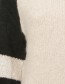 Trui Alpaca Dora Marfil Black detail