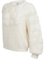 Trui Alpaca Waimea Ecru detail