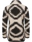 Vest Jas Alpaca Maor Marfil Black detail