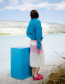 Trui Merino Kamakura Azure Blue