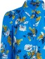 Blouse Carina Cubanelle Maideira Blue detail