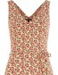 Jurk Anna Midi Minianta Flame Orange detail