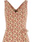 Jurk Anna Midi Minianta Flame Orange detail