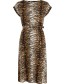 Jurk Betty Loose Fit Kallina Golden Brown