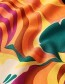 Jurk Carina Aurelio Orange detail