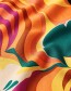 Jurk Carina Aurelio Orange detail
