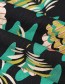 Jurk Pica Diner Black Green detail