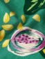 T&#8209;shirt Aria Guava Smoke Green detail