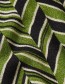 Trui Hollis V Neck Posey Green detail