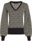 Trui Maurice V Neck Zwart