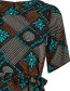 Tuniek Korte Jurk Mila Carucci Black detail