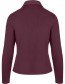 Longsleeve Suzy Plain Bordeaux detail