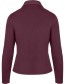 Longsleeve Suzy Plain Bordeaux detail