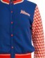 Cardigan LaLa Flower Back Dazeling Blue detail