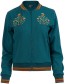 Bomber Jacket Punta Di Roma Petrol
