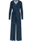 Jumpsuit Diana Leaf Blue