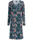 Jurk Chrissy Cross Birdy Green