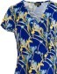 Jurk Chrissy Cross Lilly Blue detail