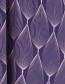 Jurk Trix Butterfly Sleeve Oval Purple detail