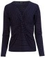 Longsleeve Angela Stripe Blue Rose Lurex Gold