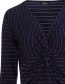 Longsleeve Angela Stripe Blue Rose Lurex Gold detail