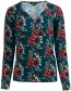 Longsleeve Monroe Autumn Bouquet Green