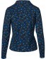 Longsleeve V Suzy Leaf Fall Blue detail
