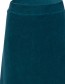 Rok Holly Rib Velour Petrol detail