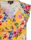 Top Monroe summer Bouquet Yellow detail