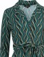 Jurk Monique Glaze Green detail