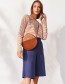 Longsleeve Lyra Pecan Brown  Ecru