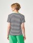T-shirt Nisa Schwarz  Ecru