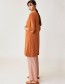 Top Medina Leandra Pecan Brown