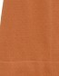 Vest Lang Viktoria Pecan Brown detail