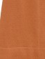 Vest Lang Viktoria Pecan Brown detail