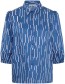 Blouse Cathrina 3/4 Arm Print Irregular Poseidon