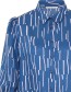 Blouse Cathrina 3/4 Arm Print Irregular Poseidon detail