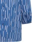 Blouse Cathrina 3/4 Arm Print Irregular Poseidon detail