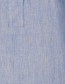 Blouse 3/4 Mouw Linnen Blue Melange detail