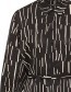 Jurk Wendela Print Irregular Zwart detail