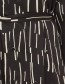 Jurk Wendela Print Irregular Zwart detail