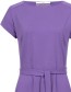 Jurk Fair Dark Lilac detail