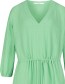 Jurk Maxi Istanbul Bright Jade detail