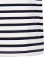 T&#8209;shirt Streif Night Blue White detail