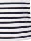 T&#8209;shirt Streif Night Blue White detail
