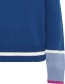 Trui Colourblock Multi Poseidon detail