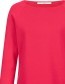 Trui Pullover In Punto Milano Gots Raspberry detail