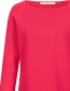 Trui Pullover In Punto Milano Gots Raspberry detail